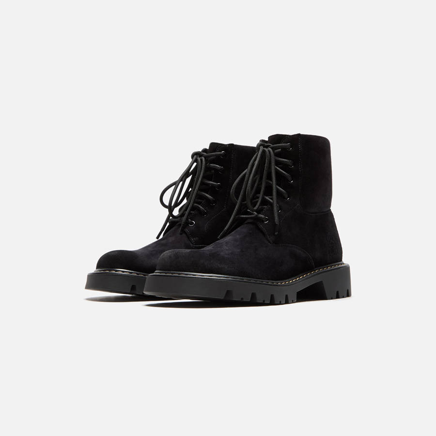 Brown Men Kith Loewe Sierra Ankle Boots | 5302-LTYPH