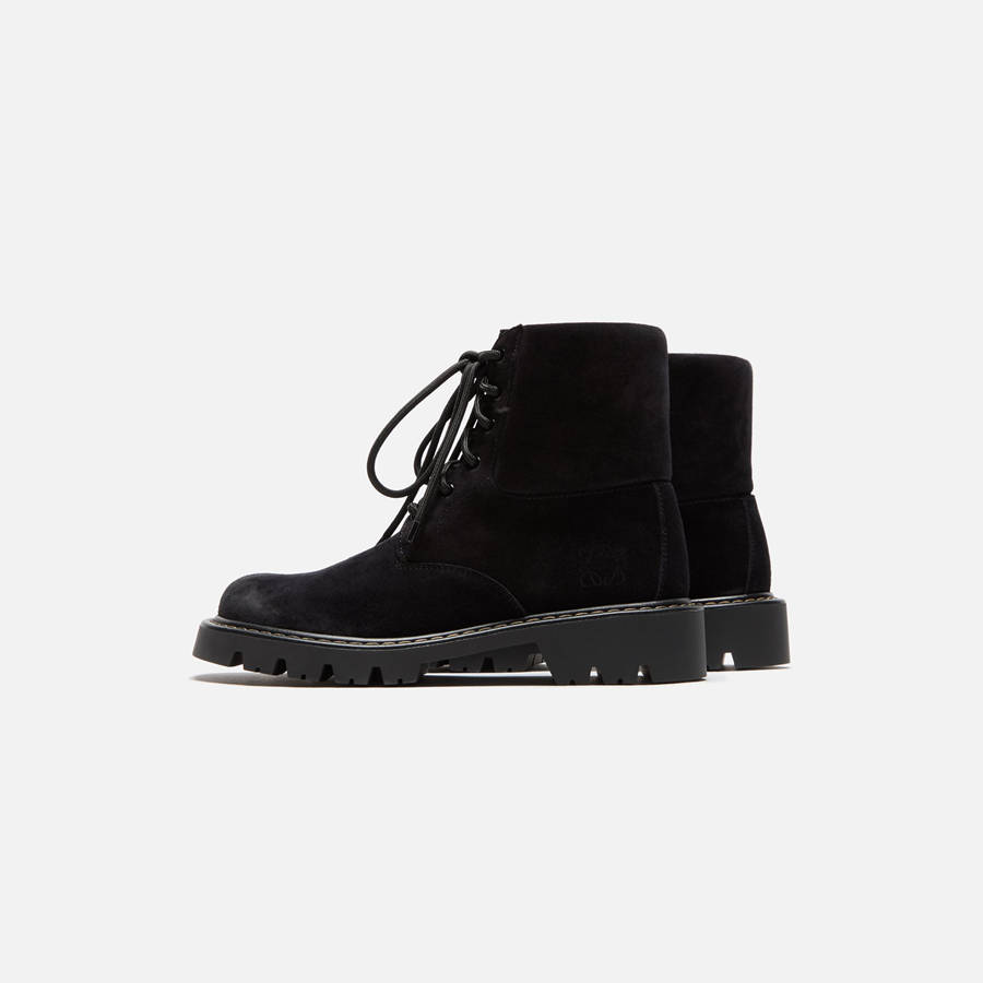 Brown Men Kith Loewe Sierra Ankle Boots | 5302-LTYPH