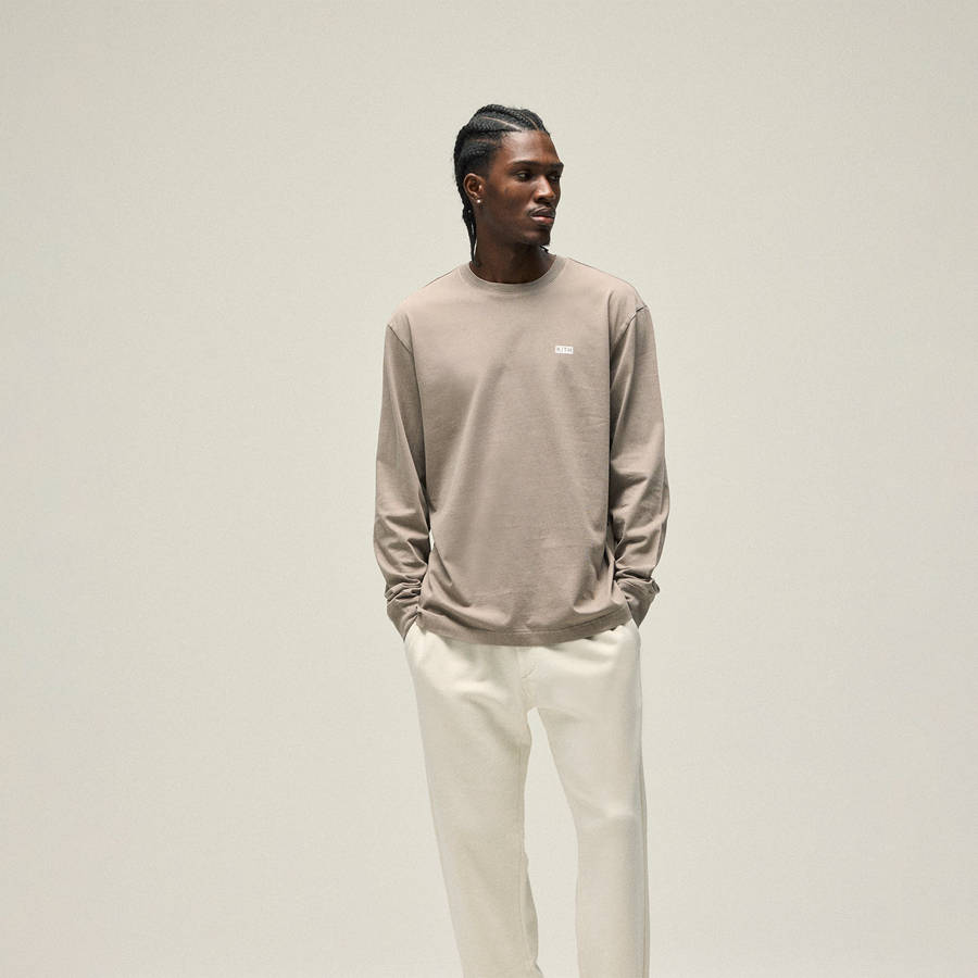 Brown Men Kith Long Sleeve LAX Shirts | 0891-SWCOT