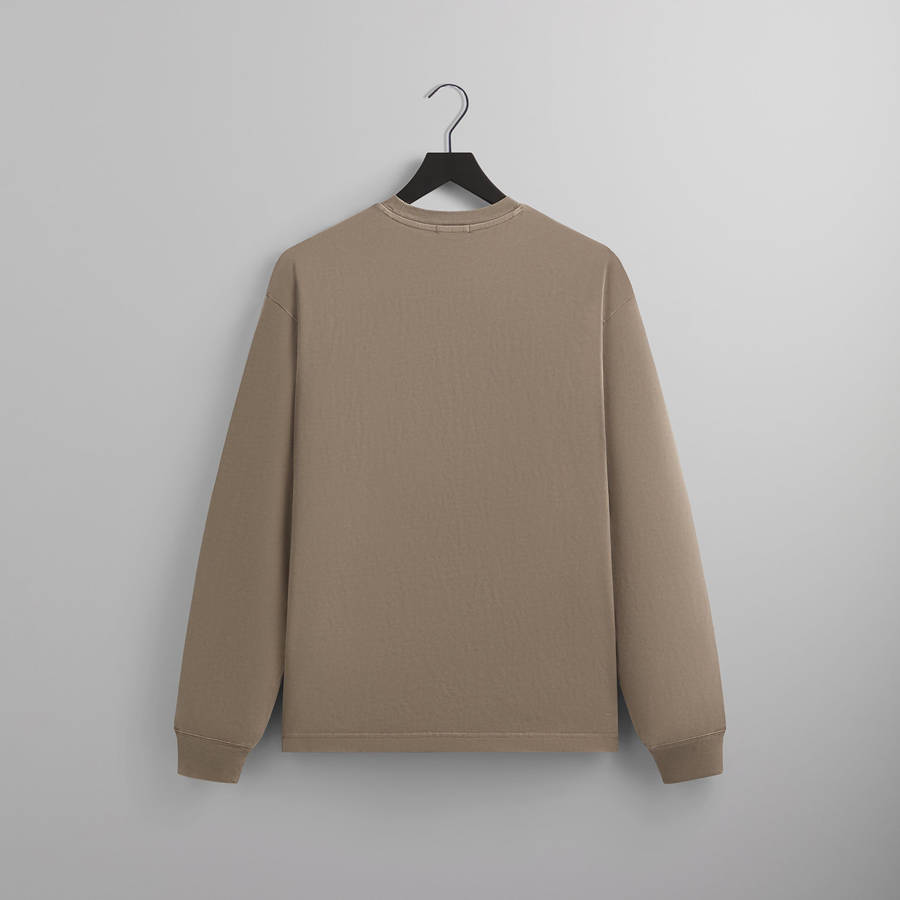 Brown Men Kith Long Sleeve LAX Shirts | 0891-SWCOT