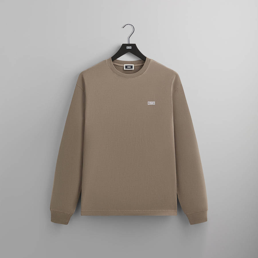 Brown Men Kith Long Sleeve LAX Shirts | 0891-SWCOT