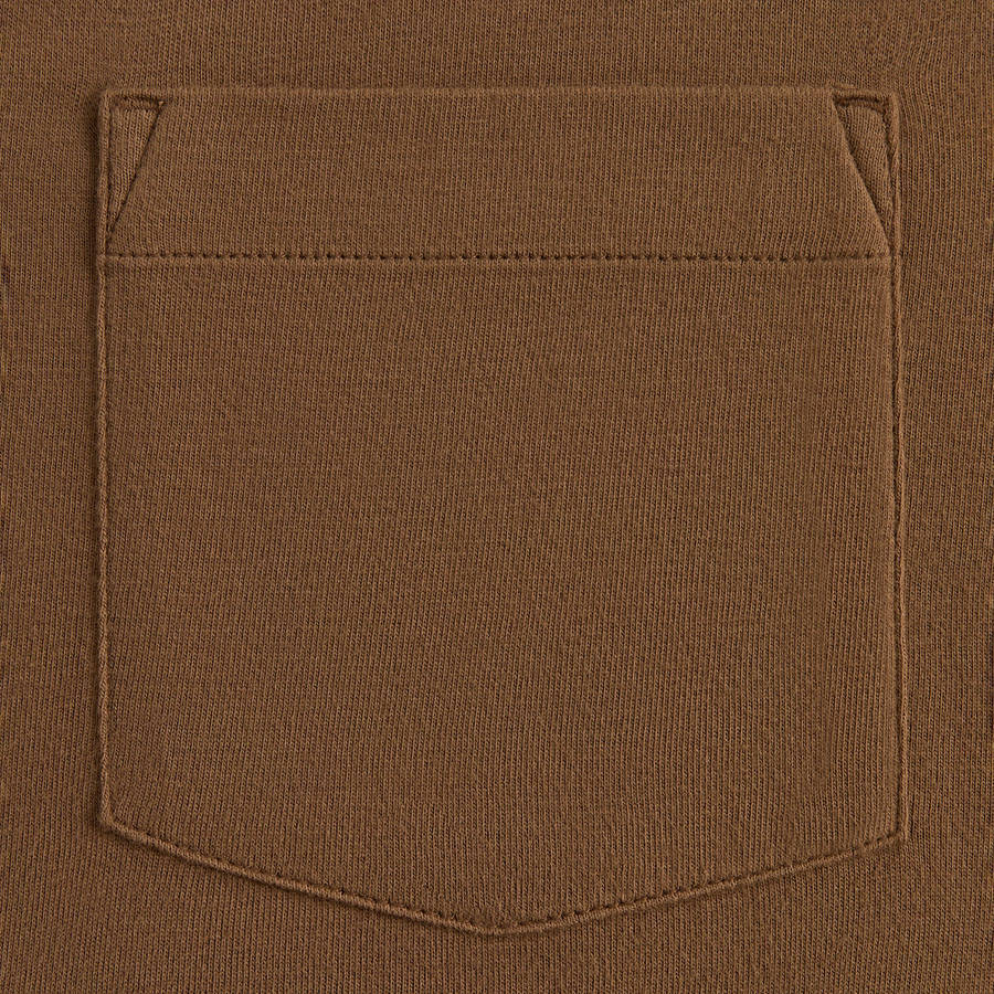 Brown Men Kith Long Sleeve Leonard Pocket Shirts | 4069-GVTEX