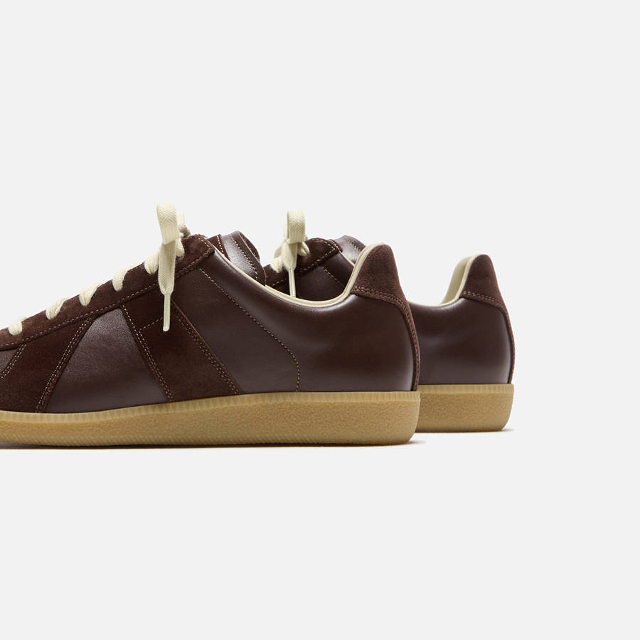 Brown Men Kith Maison Margiela Replica Sneakers Sneakers | 8607-ITMNO