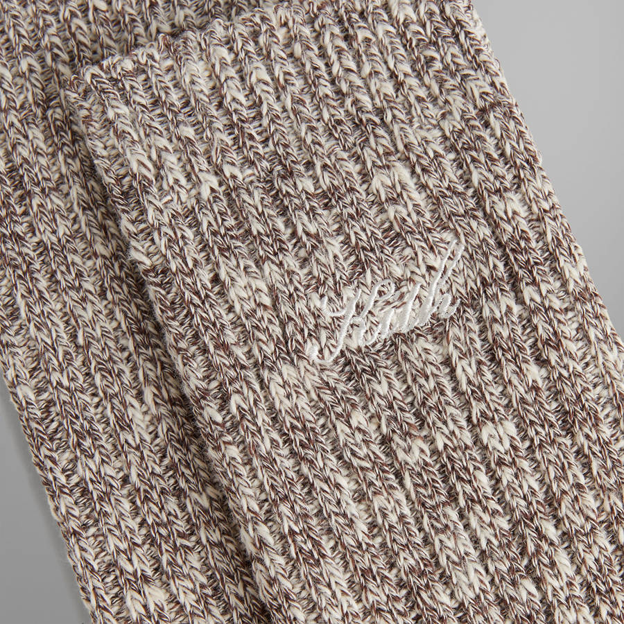 Brown Men Kith Marled Lightweight Camp Socks | 4376-KYOBA