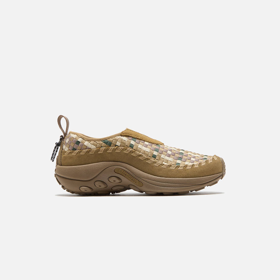 Brown Men Kith Merrell Jungle Moc EVO Sneakers | 4850-CVXAO