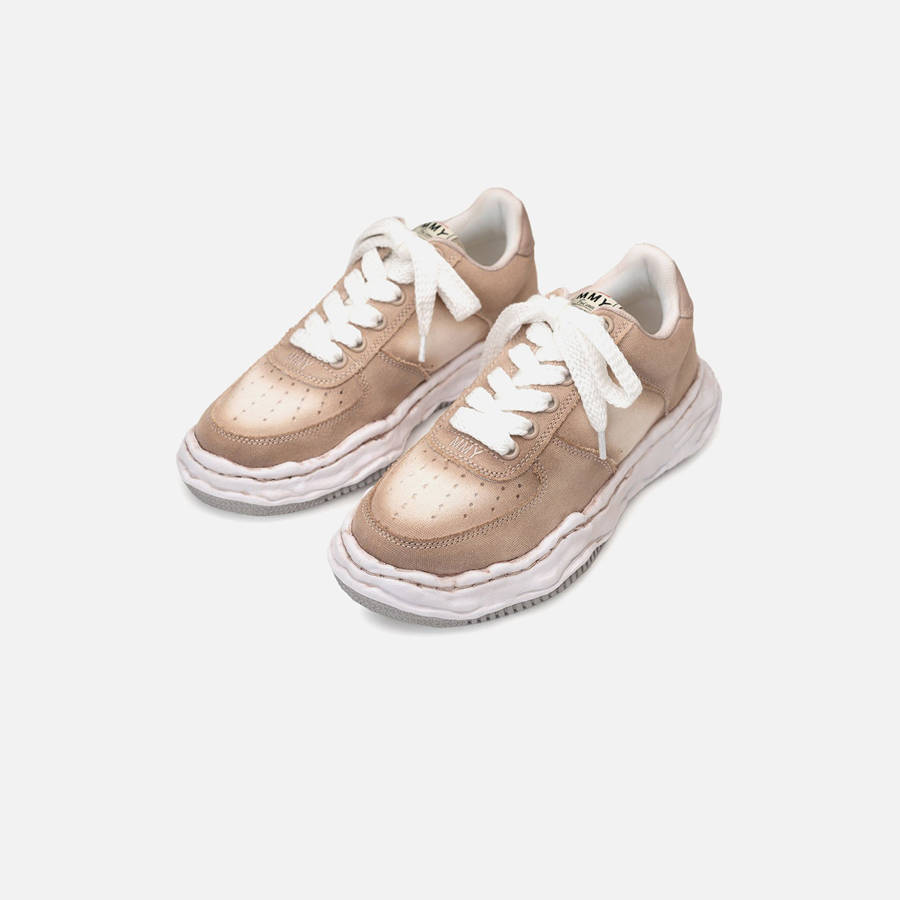 Brown Men Kith Mihara Yasuhiro Wayne OG Sole Low Top Sneaker Sneakers | 4831-GDSNW