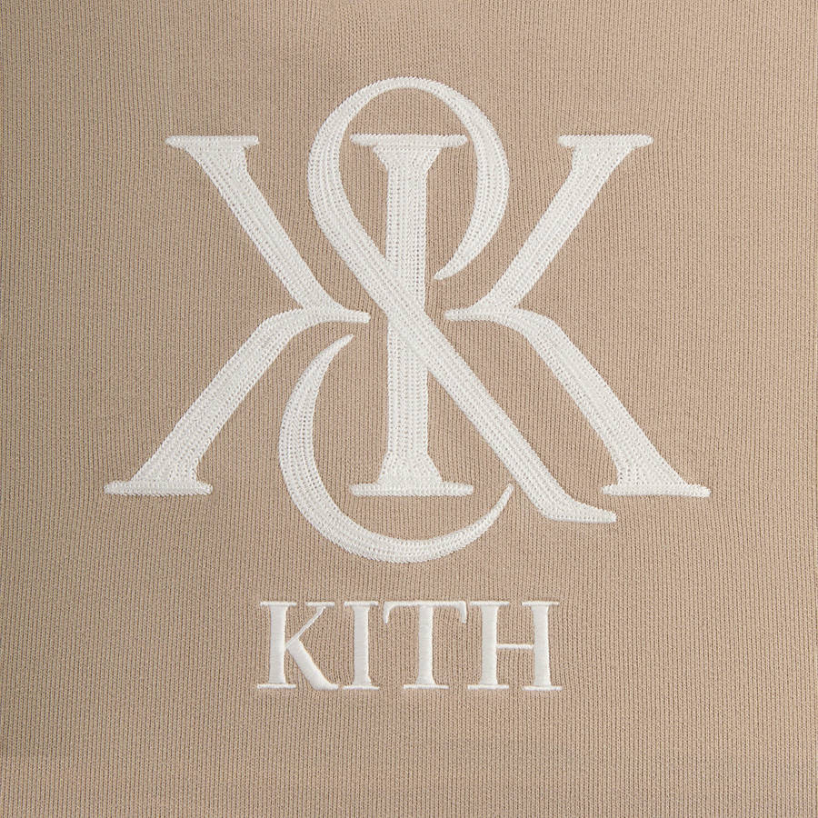 Brown Men Kith Nelson Collared Pullover Sweatshirts | 9648-IRTQS