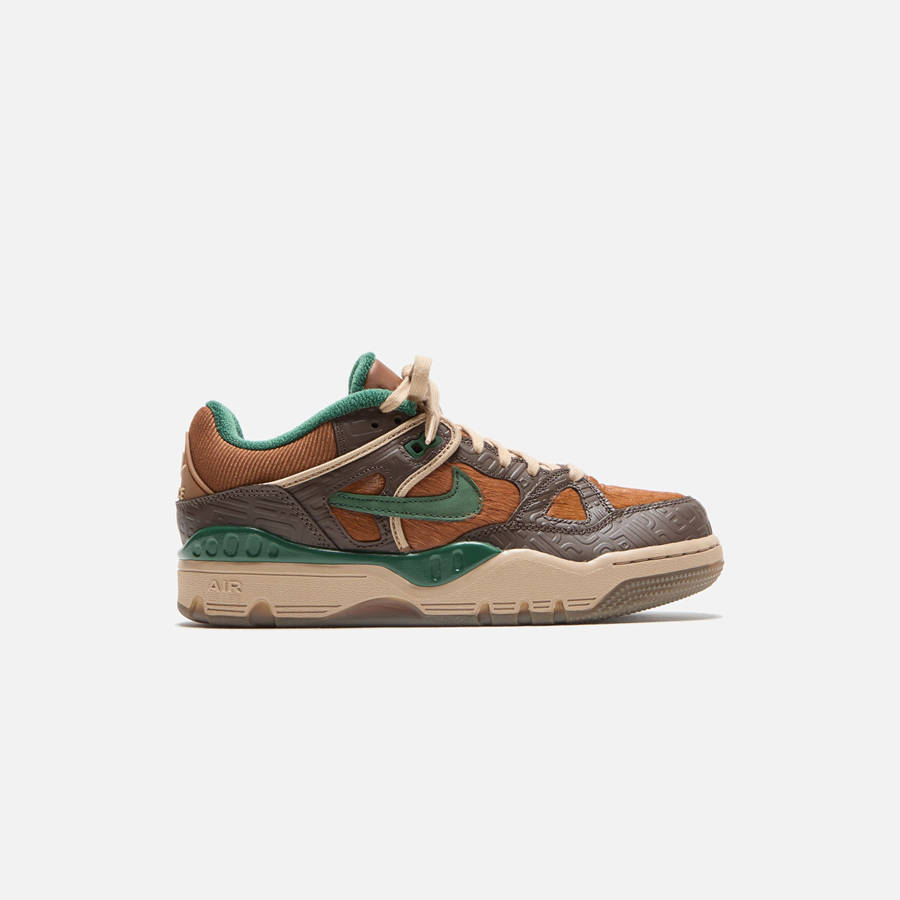 Brown Men Kith Nike x Nigo Air Force 3 Low Sneakers | 6534-WMKYC