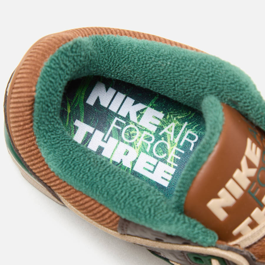 Brown Men Kith Nike x Nigo Air Force 3 Low Sneakers | 6534-WMKYC