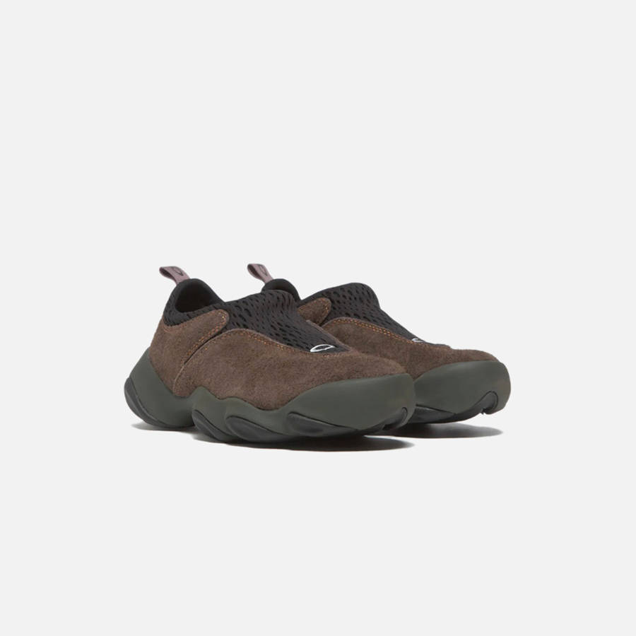 Brown Men Kith Oakley Suede Flesh Sandal Sneakers | 6203-GZRDX