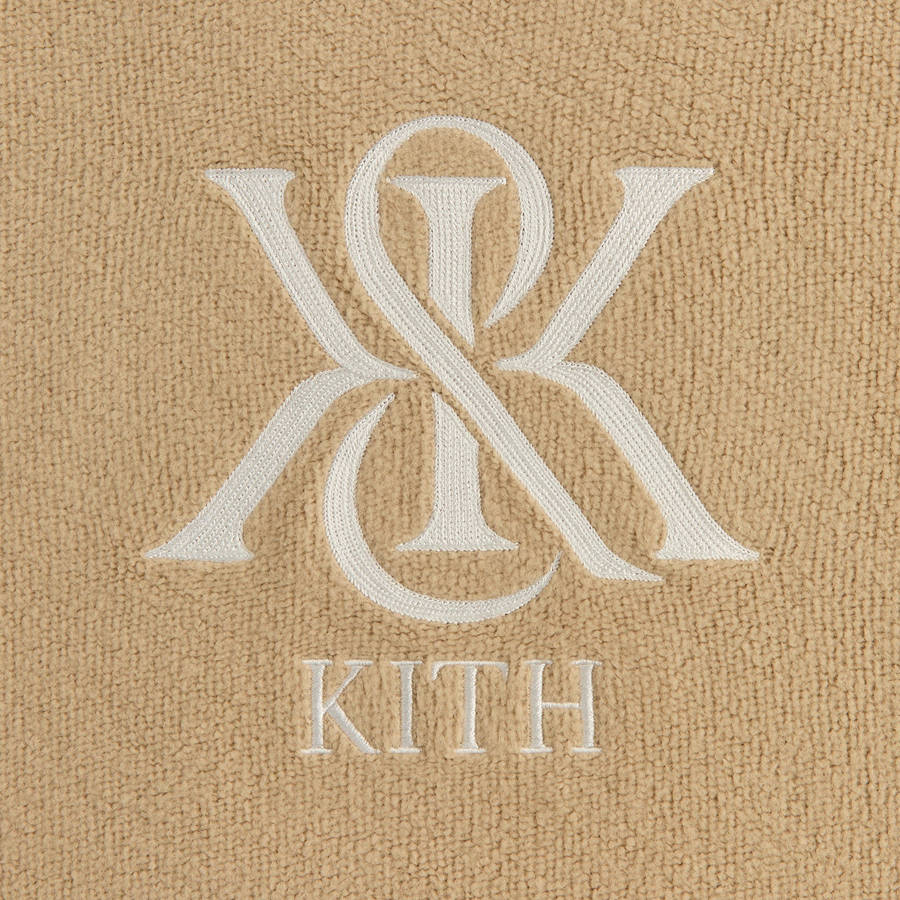 Brown Men Kith Panelled Nelson Hoodie.. Sweatshirts | 5376-EYLQN