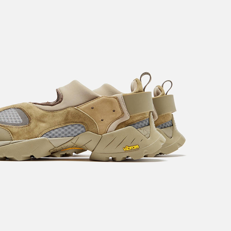 Brown Men Kith ROA Rozes Sandals | 0894-FXLEC