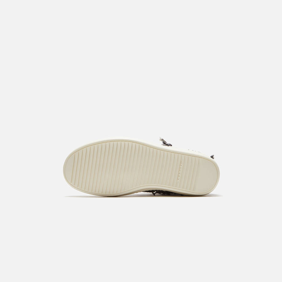 Brown Men Kith Rick Owens DRKSHDW Slashed Sneakers | 5963-HELFW