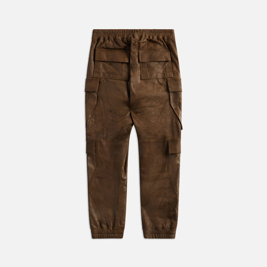 Brown Men Kith Rick Owens Mastodon Megacargo Pants | 4853-AKWRF