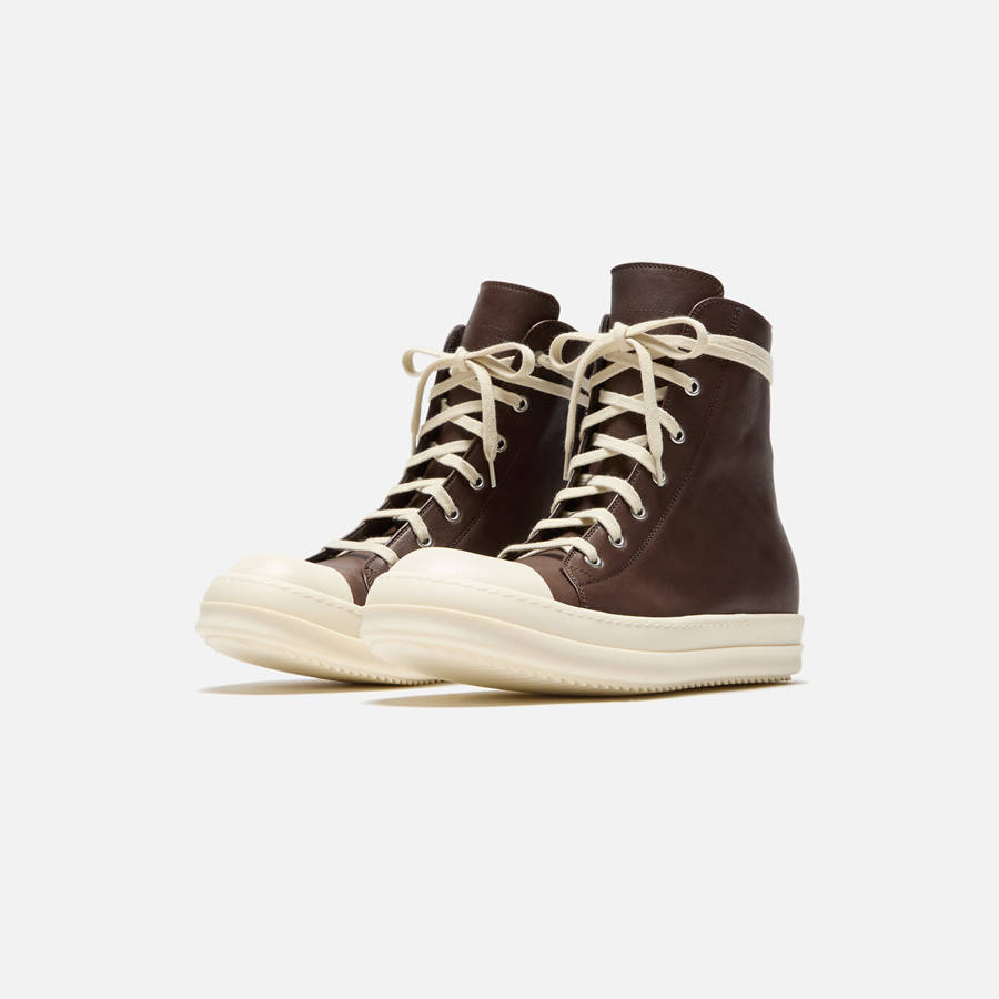 Brown Men Kith Rick Owens Porterville Sneakers Sneakers | 4329-EDWXU