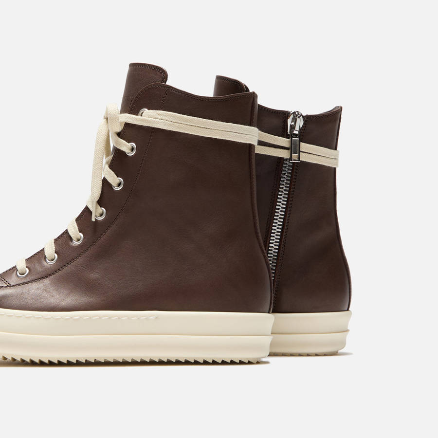 Brown Men Kith Rick Owens Porterville Sneakers Sneakers | 4329-EDWXU