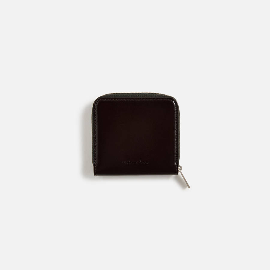 Brown Men Kith Rick Owens Zipped Wallet Wallets | 0374-EZJDR