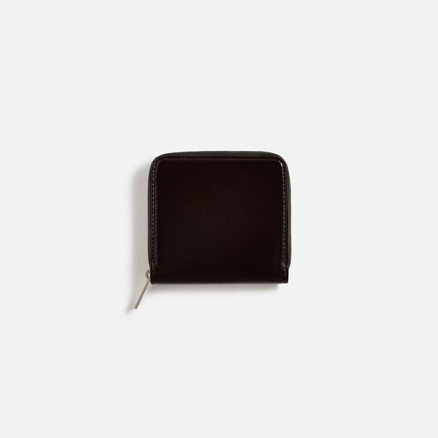Brown Men Kith Rick Owens Zipped Wallet Wallets | 0374-EZJDR