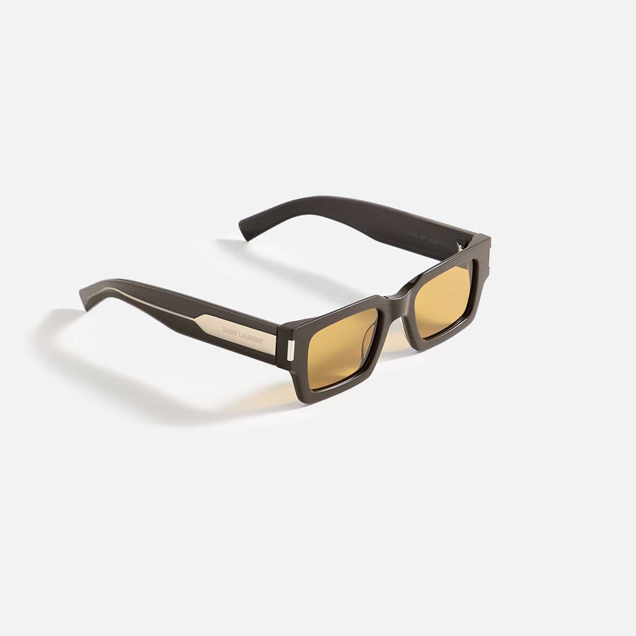 Brown Men Kith Saint Laurent SL572-007 Sunglasses | 3278-UDBQV