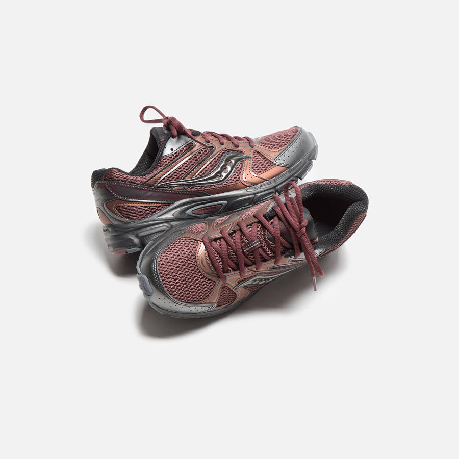 Brown Men Kith Saucony Ride Millennium Sneakers | 6239-ECDYV