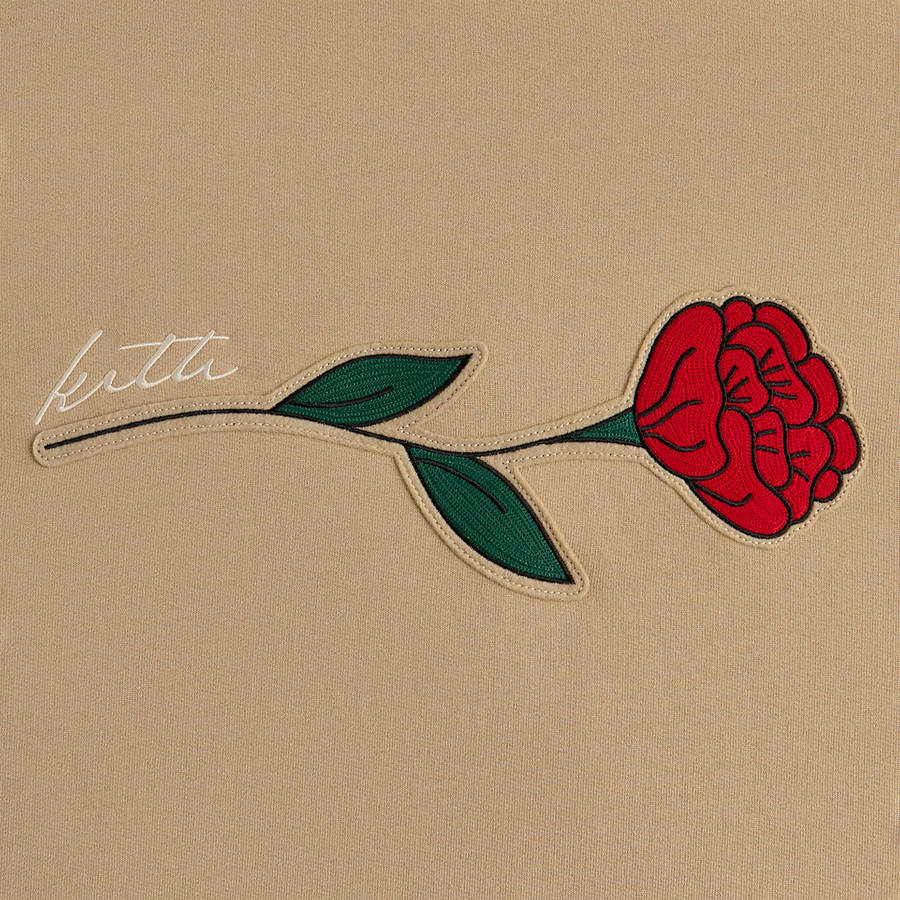 Brown Men Kith Signature Rose Crewneck Sweatshirts | 2048-PWMKN