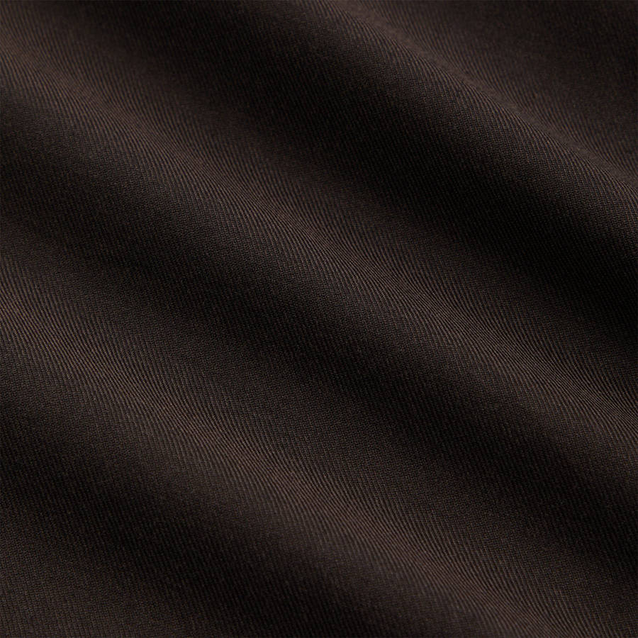 Brown Men Kith Silk Cotton Long Sleeve Boxy Collar Shirts | 8465-XRNGD
