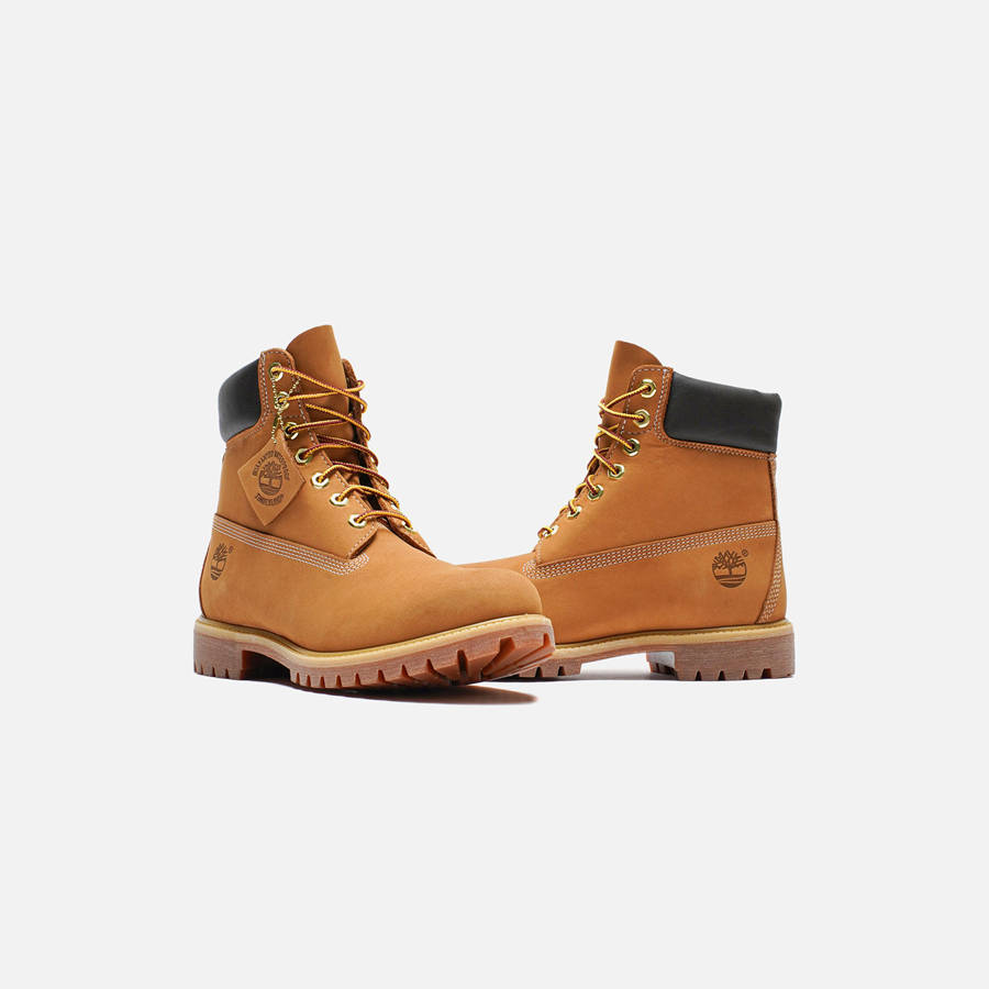 Brown Men Kith Timberland 6 Inch Premium Waterproof Boots | 3267-ARPSY