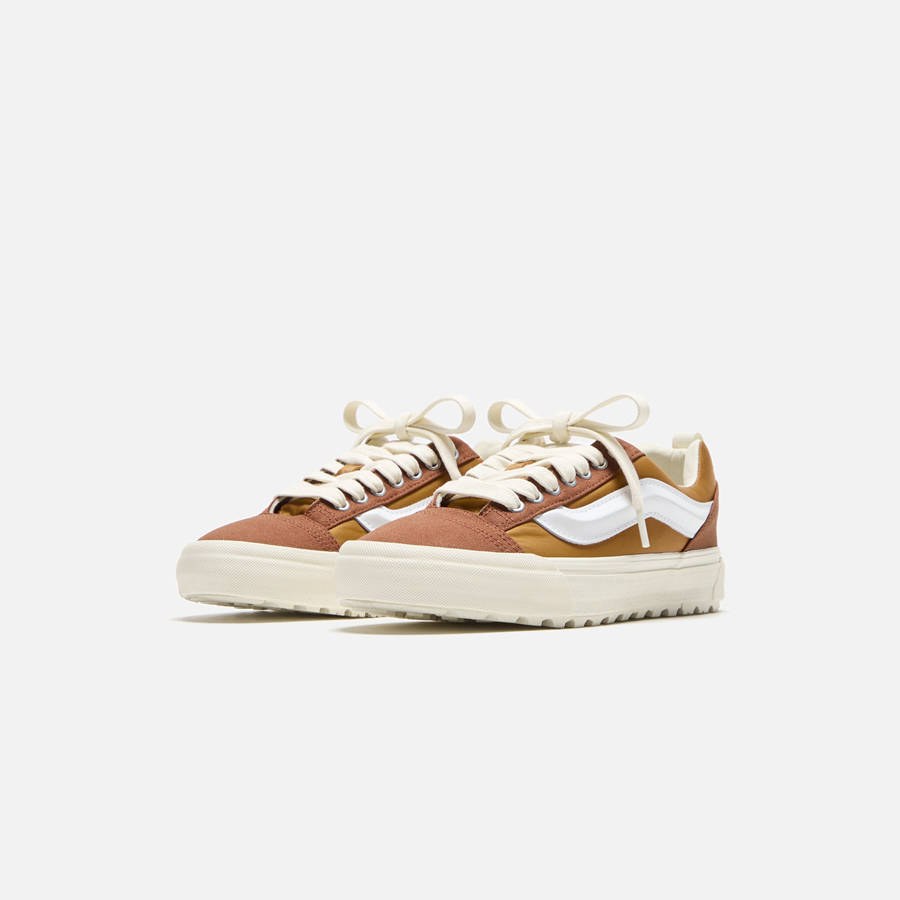 Brown Men Kith VANS Knu Skool MTE-1 LX Mercer Sneakers | 9681-MKVZR