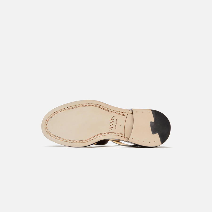 Brown Men Kith VINNY's Fisherman Sandals | 6217-IWFMC