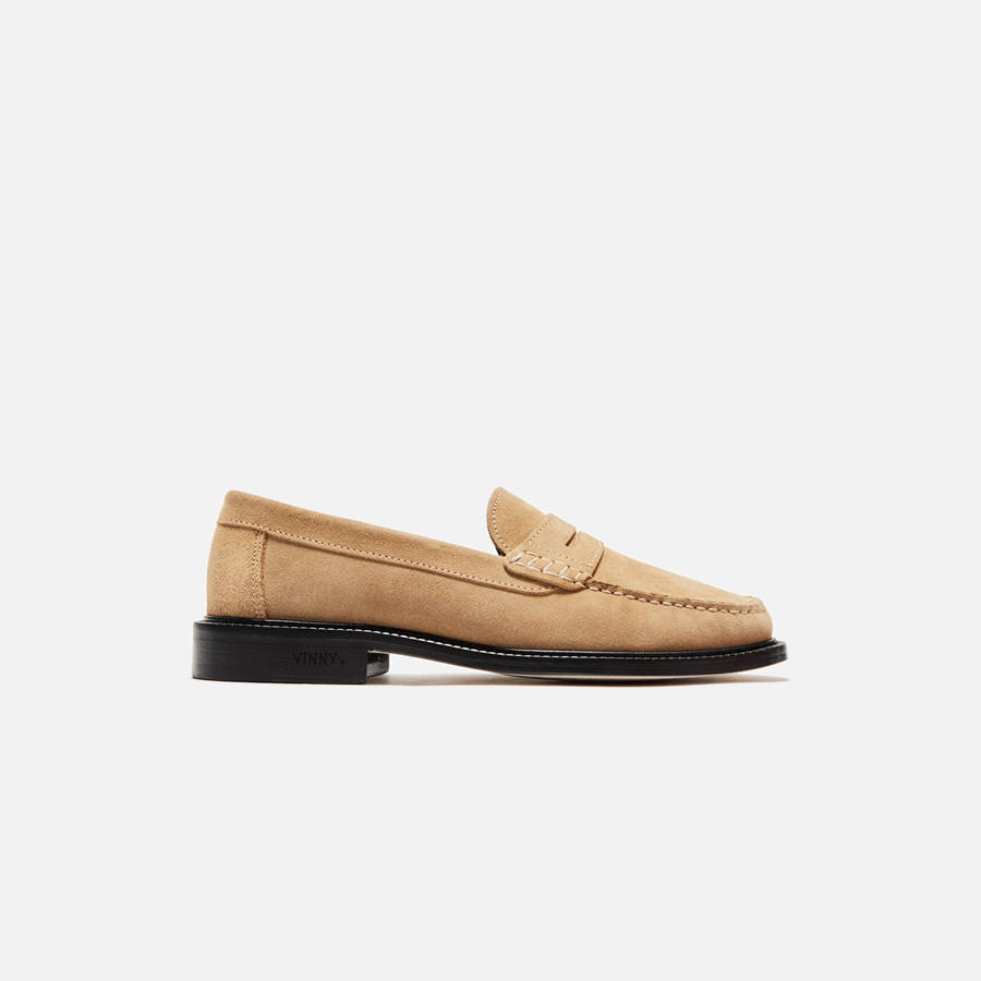 Brown Men Kith VINNY's Yardee Mocassin Loafers | 6019-OEXTC