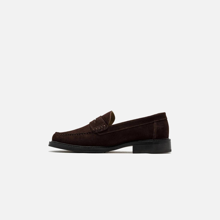 Brown Men Kith VINNY's Yardee Mocassin Loafers | 1345-ESXNT