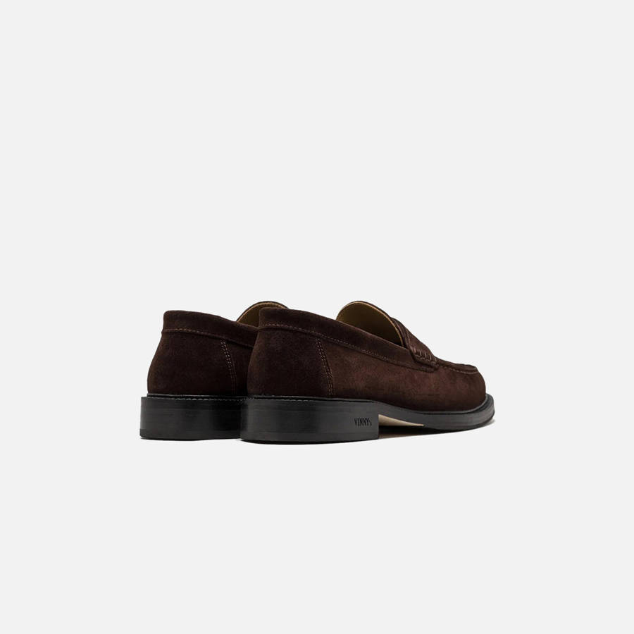 Brown Men Kith VINNY's Yardee Mocassin Loafers | 1345-ESXNT
