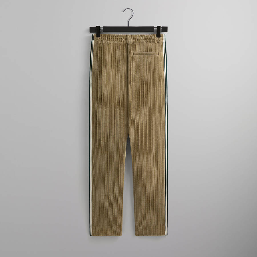 Brown Men Kith Velvet Cord Damon Track Pants | 4856-PNLFK