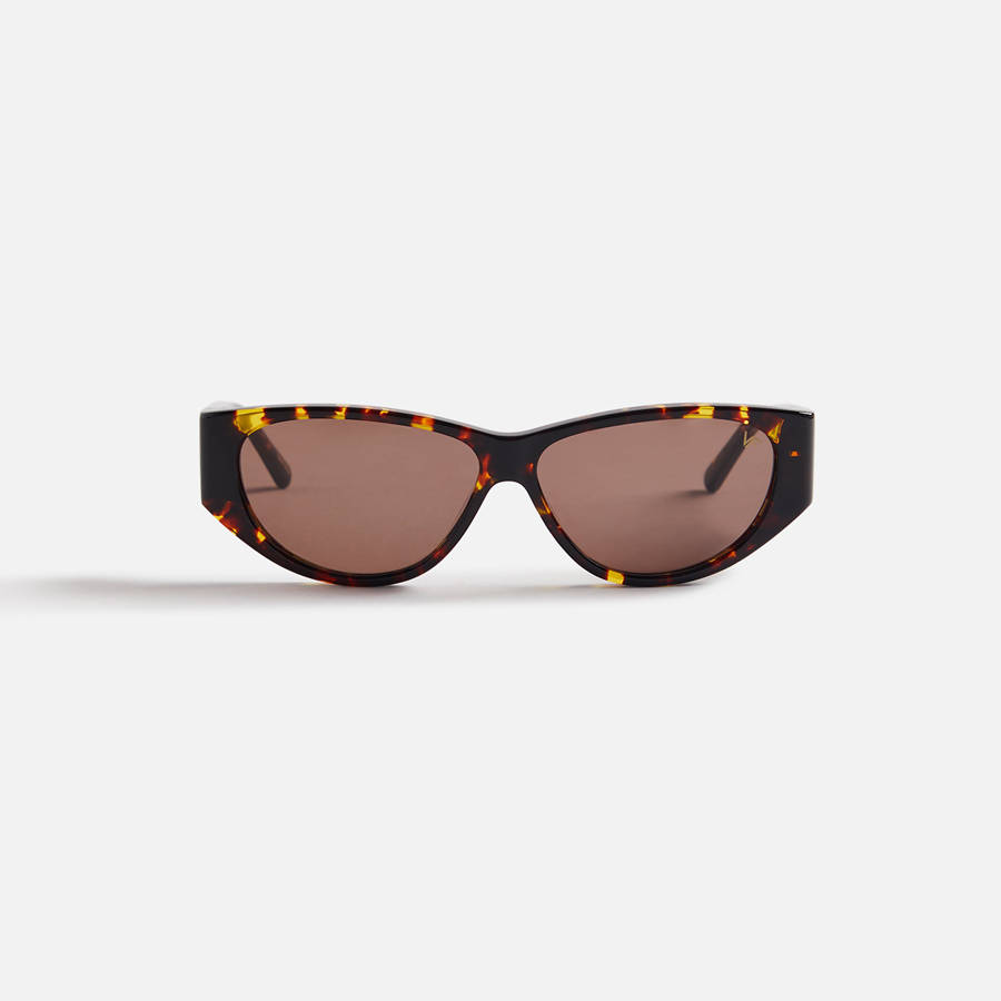 Brown Men Kith Vintage Frames Slash Sunglasses | 9238-JKVXM