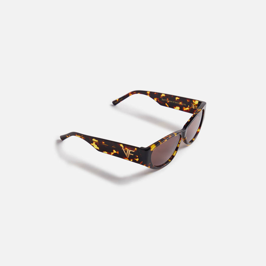 Brown Men Kith Vintage Frames Slash Sunglasses | 9238-JKVXM