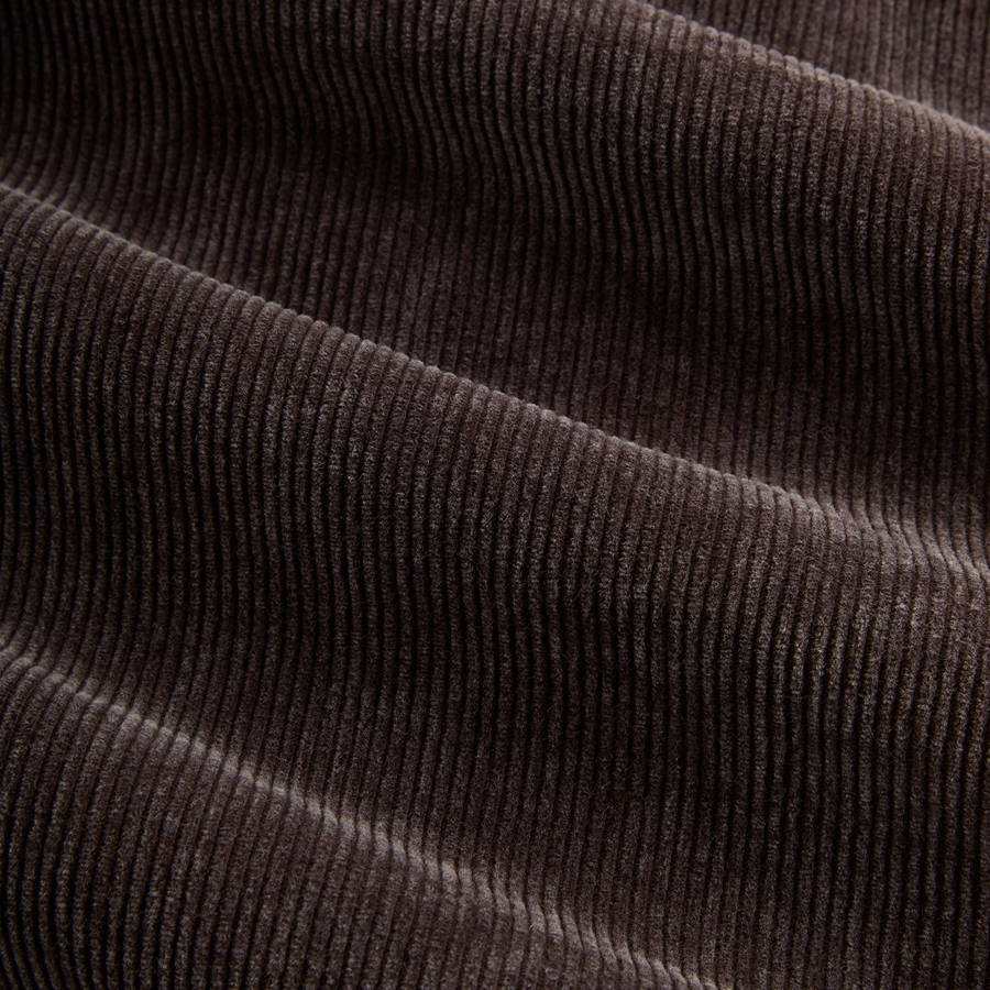 Brown Men Kith Washed Corduroy Brixton Puffed Shirt Jackets | 6302-JHQDY