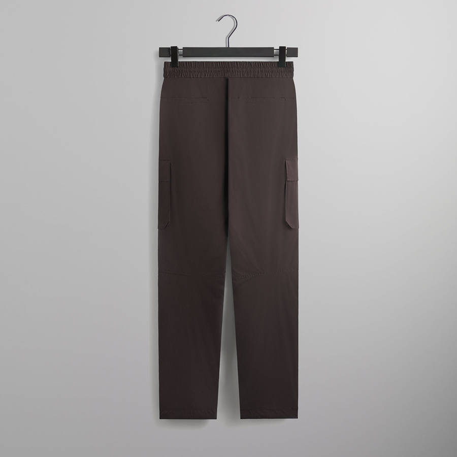 Brown Men Kith Wrinkle Nylon Mercer 8 Pants | 8795-CANZR