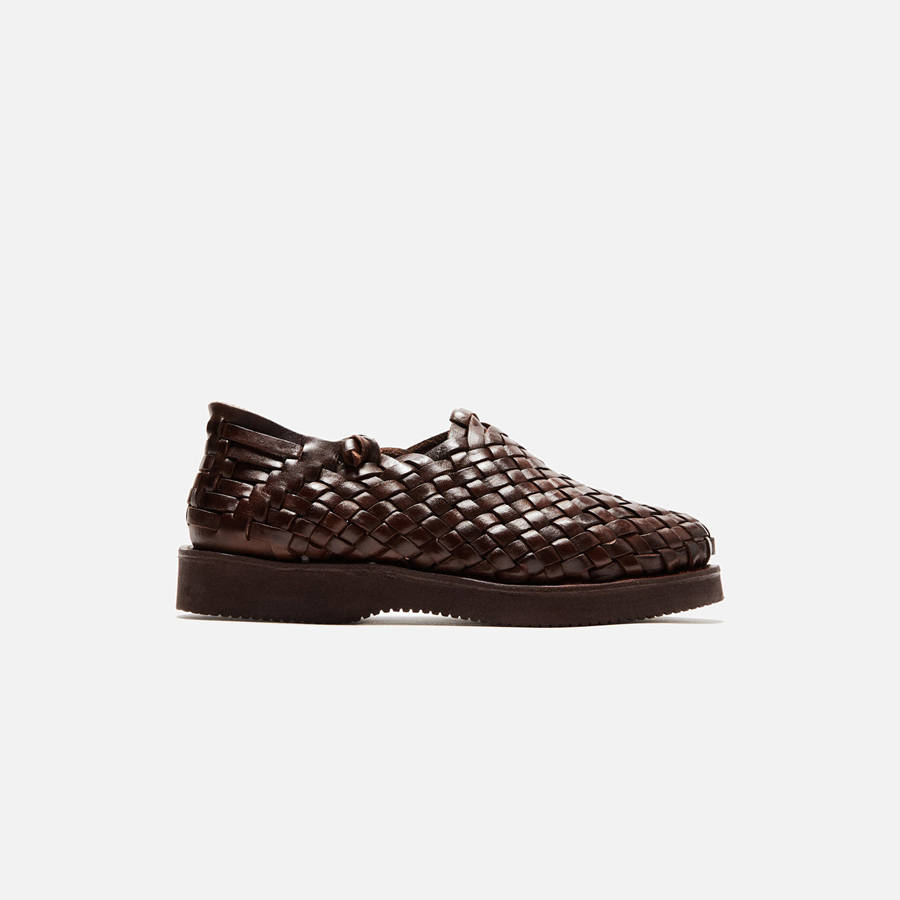 Brown Men Kith Yuketen Leo Derby | 4371-GRZHS