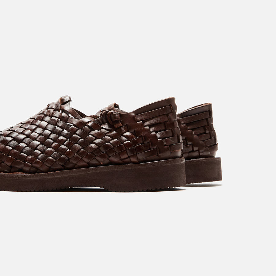 Brown Men Kith Yuketen Leo Derby | 4371-GRZHS