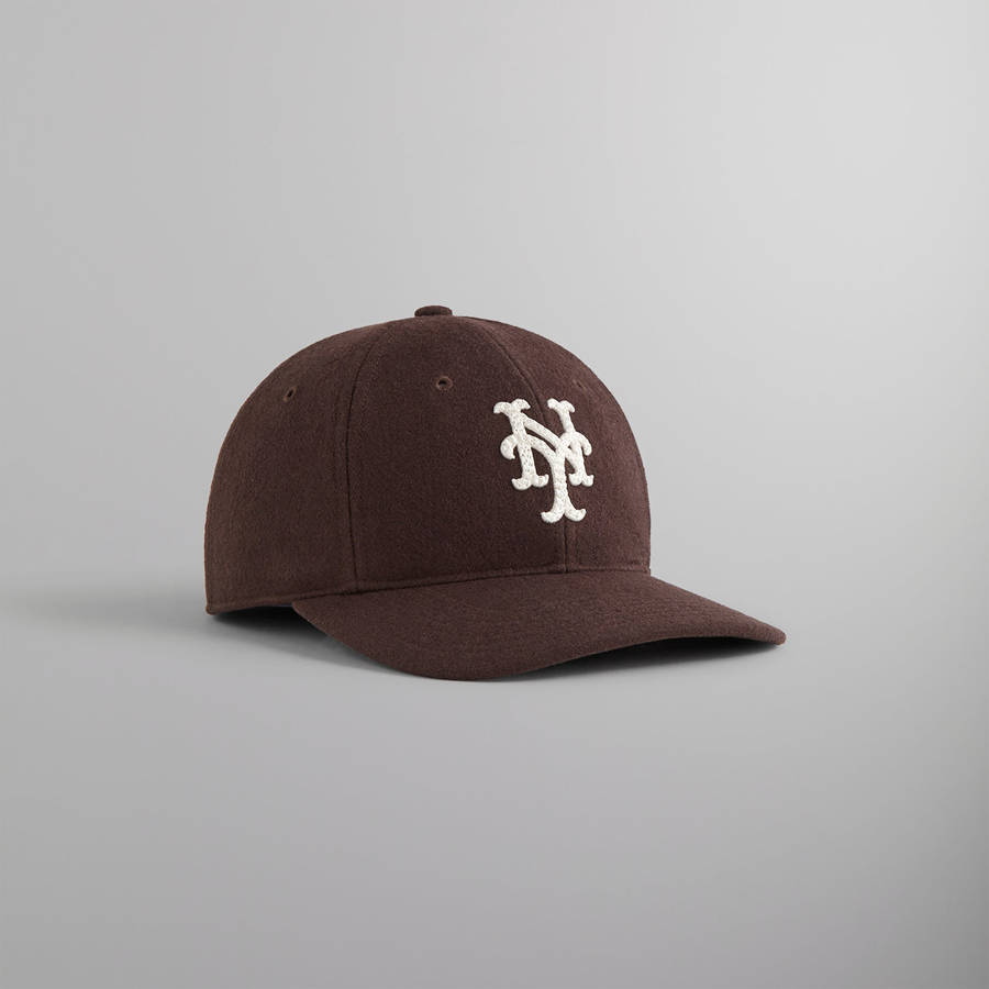 Brown Men Kith and '47 for the New York Mets Stem Stitch Franchise LS Cap | 0792-IMUTL