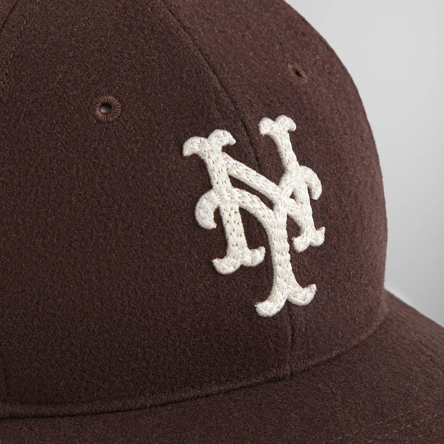 Brown Men Kith and '47 for the New York Mets Stem Stitch Franchise LS Cap | 0792-IMUTL