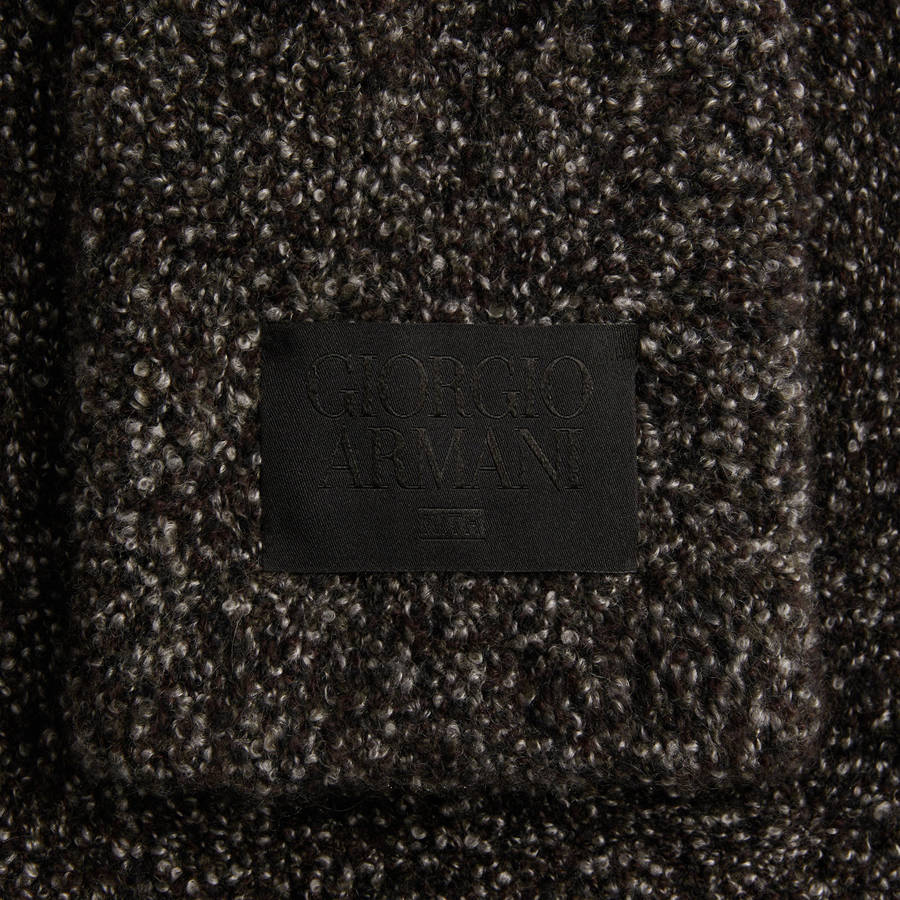Brown Men Kith and Giorgio Armani Cashmere Silk Turtleneck Shirts | 4589-XKUML