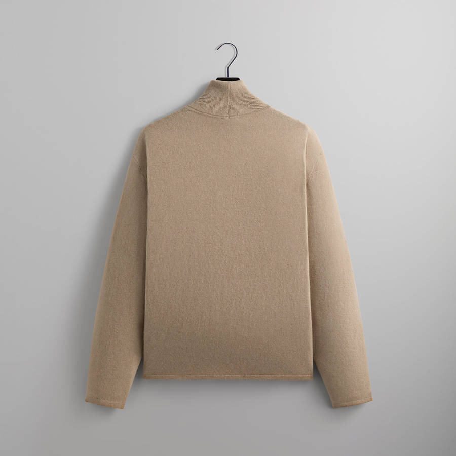 Brown Men Kith and Giorgio Armani Cashmere Turtleneck Shirts | 4632-MRDZF