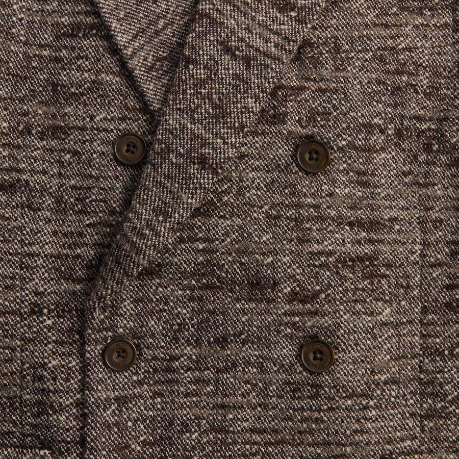 Brown Men Kith and Kin Tweed Julius Blazer Jackets | 2174-KWABP