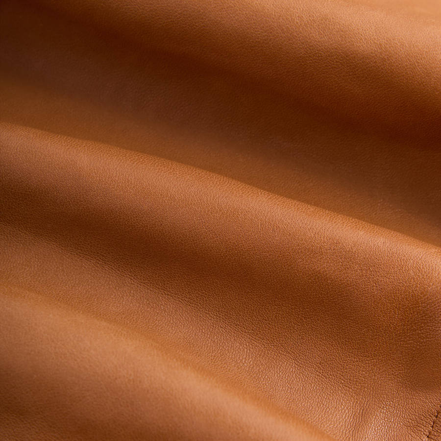 Brown Men Kith for BMW Leather Hawthorne Flight Jackets | 5264-ZGUQX