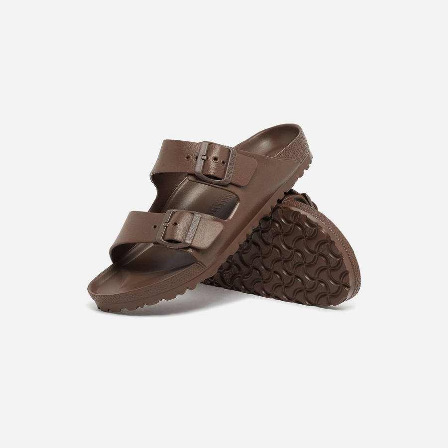 Brown Women Kith Birkenstock Arizona Eva Narrow Sandals | 8369-BIEUL