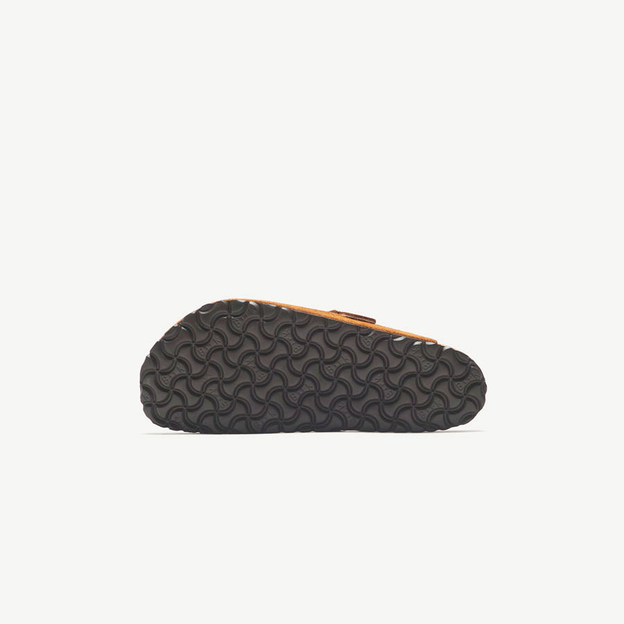 Brown Women Kith Birkenstock WMNS Boston Shearling Mules | 6159-GDHZA