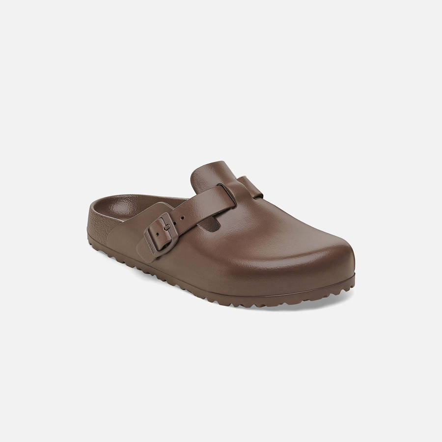 Brown Women Kith Birkenstock WMNS Boston EVA Mules | 1520-IVSDO