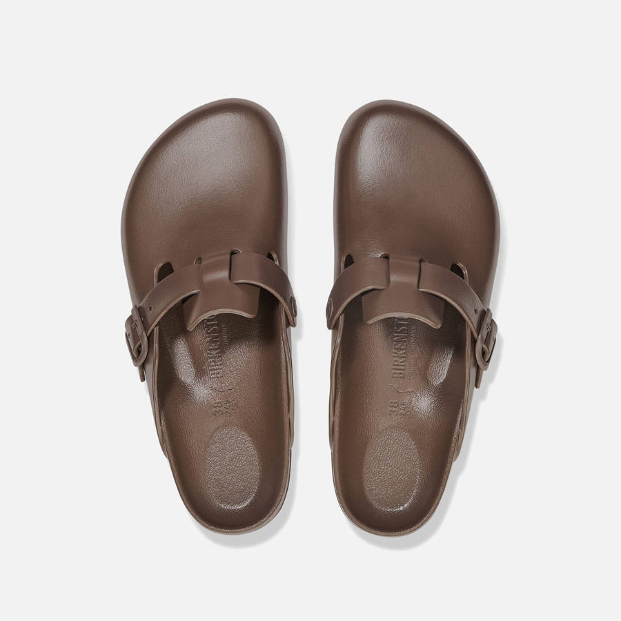 Brown Women Kith Birkenstock WMNS Boston EVA Mules | 1520-IVSDO