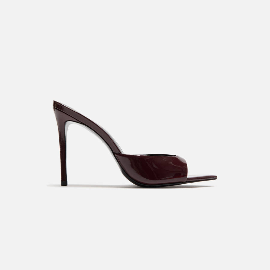 Brown Women Kith Black Suede Studio Brea Heels | 1659-MZODN